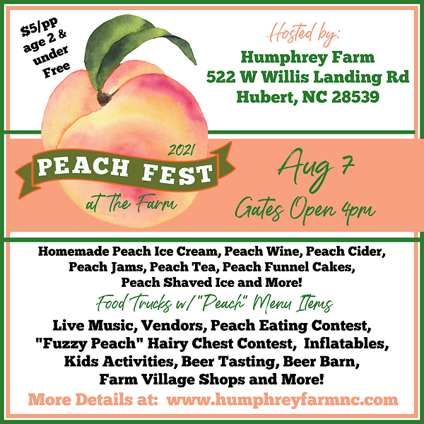 PEACH FESTIVAL humphreyfarm